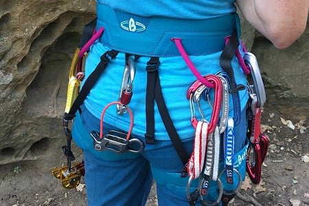 The Venus Soft has the deepest gear loops in the test, but the unstructured rear ones bunch gear up a bit  © UKC Gear