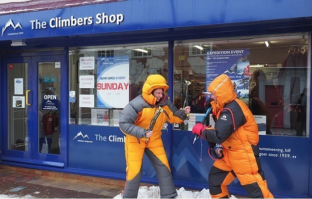 Joe Browns/The Climbers Shop Expedition Event