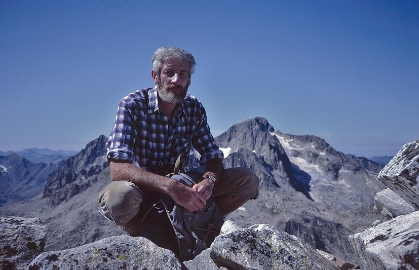 A younger author, in his element - the Pyrenees  © Kev Reynolds collection