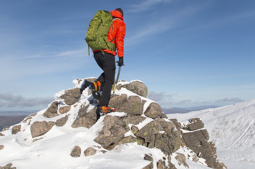 Giving it a winter workout in the Cairngorms  © Dan Bailey