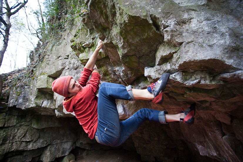 Whilst the toe isn't necessarily good for standing on edges for an extended period of time, it is good for moving off them   © Rob Greenwood - UKC