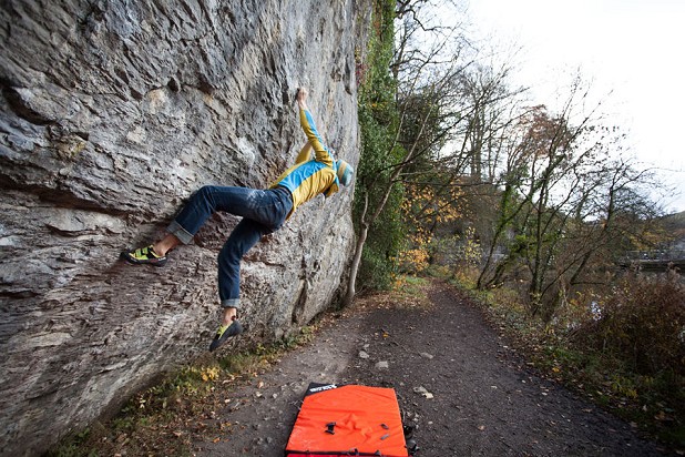 Edging or Smedging? Whilst the Voltage wasn't necessarily the best on an outright edge, it could smedge with the best of them  © Rob Greenwood - UKC