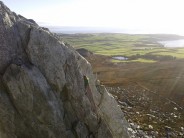 Chris (Liverpool) on the crux