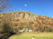 Raven Crag from the Old Dungeon Ghyll Hotel