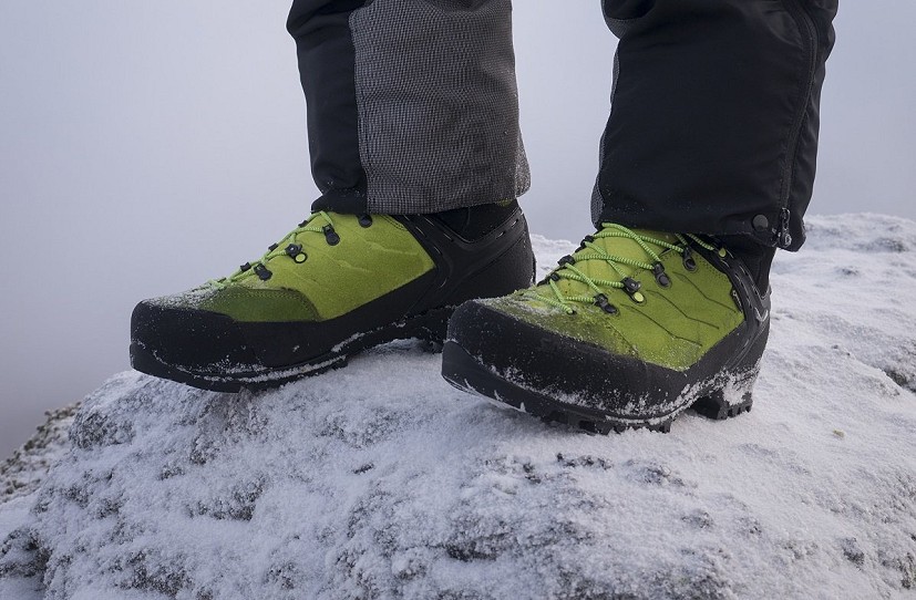 A robust and relatively rigid boot that's at its best in winter   © Martin McKenna