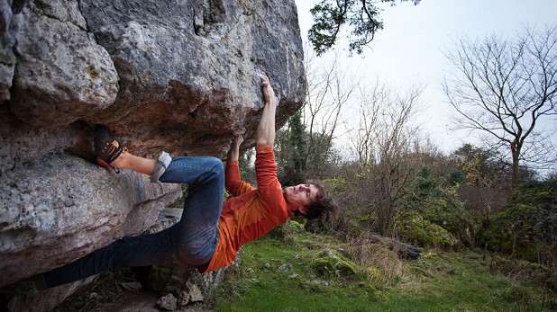 The abundance of rubber around the toe makes the Instinct VS perfect for heel/toe cams  © UKC Gear