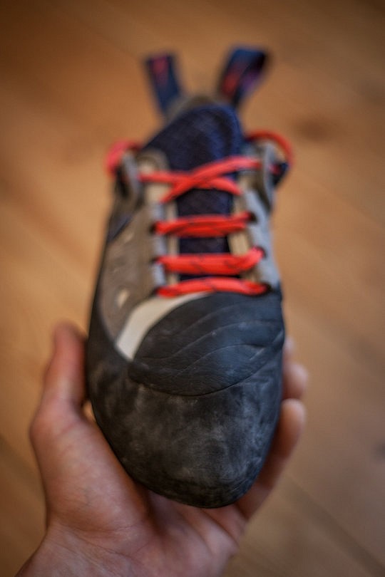 A thing of beauty: the toe box of the Oracle