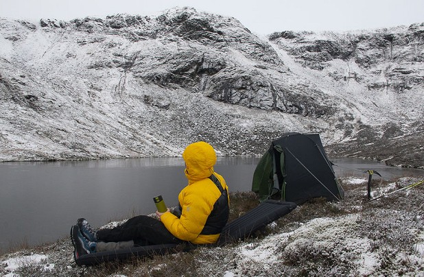 It's a warm and robust mat for serious mountain and winter use  © Dan Bailey