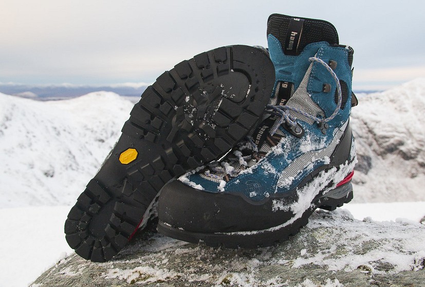 The tread is adequate in winter, but not quite as chunky as some  © Dan Bailey