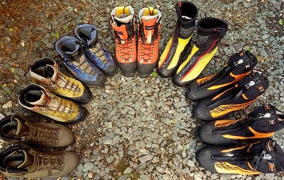 Can you have too many pairs of winter boots?  © Jake Phillips
