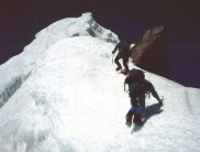 Summit ridge Lobuche East