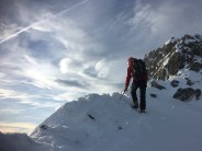 Forcan Ridge in great winter condition