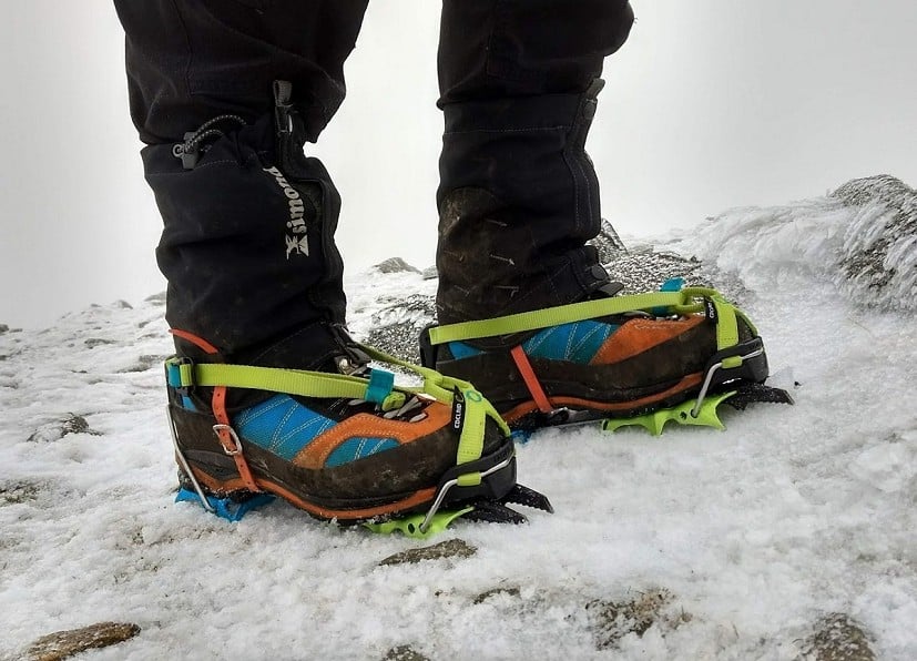 They're warm, rigid and supportive for regular winter walking and climbing  © Toby Archer
