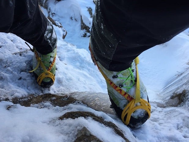 They're less an all-rounder, more of a winter climbing boot  © Dan Bailey