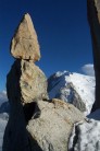 Mont Blanc du Tacul from Cosmiques Arete