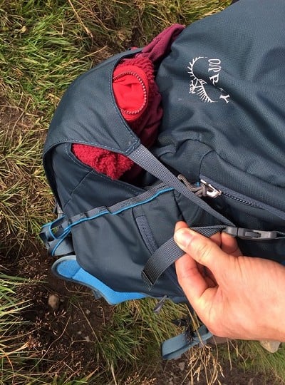 Front 'shove-it' pocket is good for maps or a jacket   © Dan Bailey