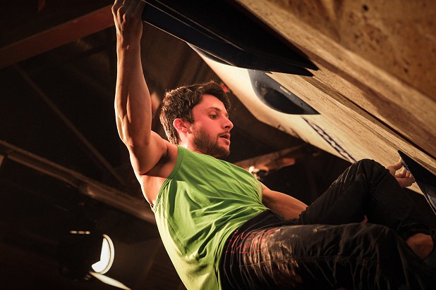 2019 CWIF Champion Nathan Phillips  © The Climbing Works
