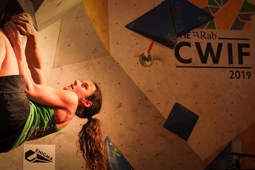 2019 CWIF Champion Melissa Le Nevé  © The Climbing Works