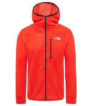 Summit L2 Proprius Grid Fleece Hoodie Front  © The North Face