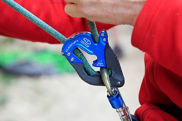 Climbing technology Alpine Up Kit Belay Device Blue