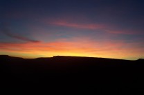 Sunset from Burbage North