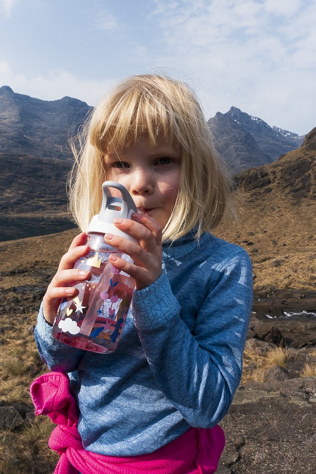 The 400ml capacity is a good size for smaller kids  © Dan Bailey