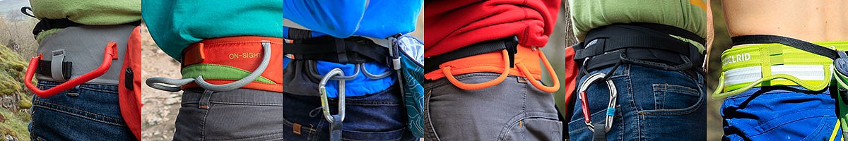 Sport climbing harness review gear loops  © UKC Gear