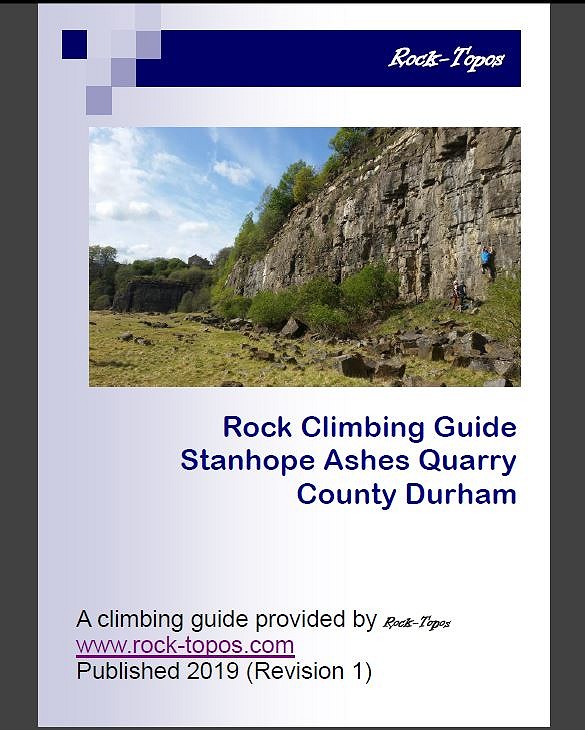 Rock Climbing Guide Stanhope Ashes Quarry