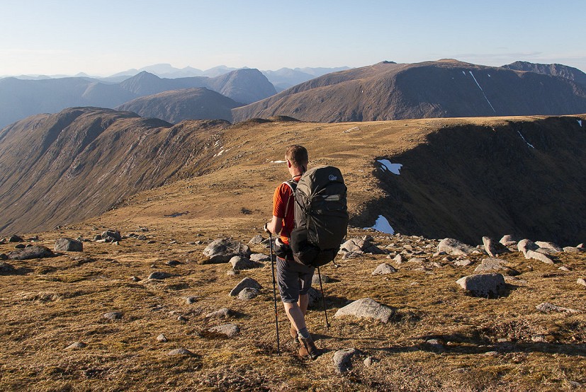 Evening on Stob Ghabhar - time to start thinking camping spots  © Dan Bailey