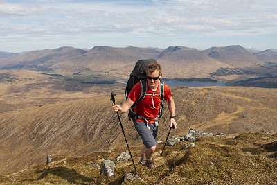 The Bridge of Orchy hills from Stob a' Choire Odhair  © Dan Bailey - UKHillwalking.com