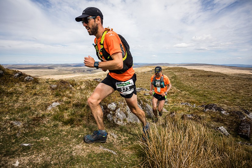 Out in the lead on day 4, Galen Reynolds and Jim Mann ran together for a second day  © No Limits Photography