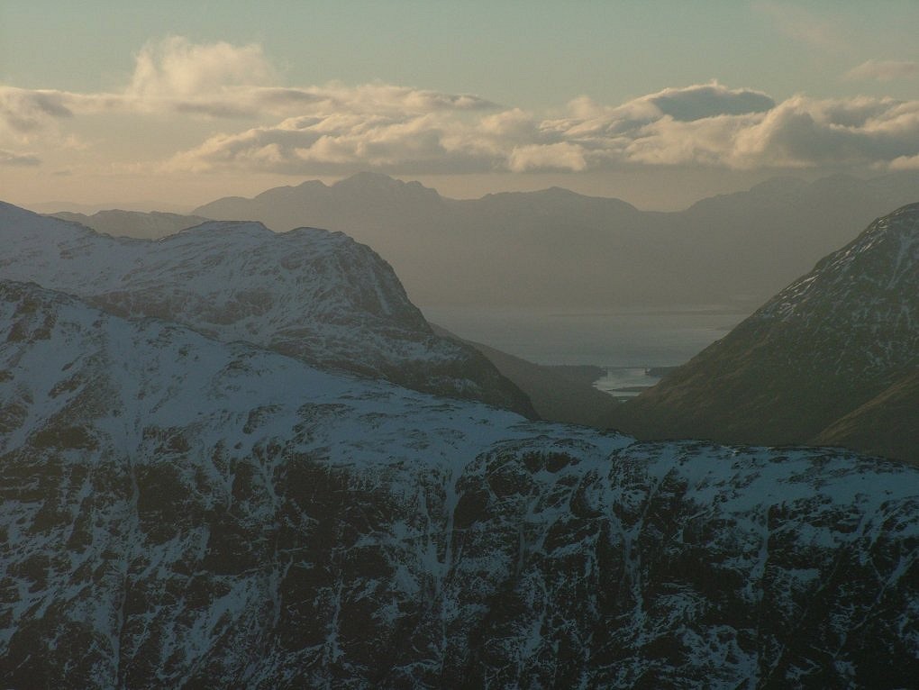 Glencoe from The Buachaille  © Eric9Points