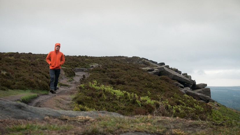The Kinetic Alpine Jacket + Pants in use on a typical British day: bit of rain, bit of sun, bit of everything!  © UKC Gear