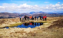 Reflections from Craignarget. WalkFest 2019.
