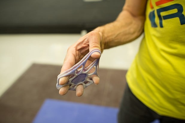 A further preventative measure for over-gripping is to use a forearm extensor trainer regularly as in some cases, the fault may be cause by an imbalance in strength between the flexors and the extensors. This will also help to stave off injuries as part of the bargain.  © Nick Brown - UKC
