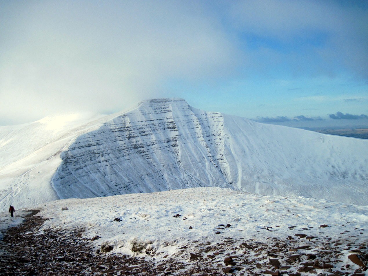 The Brecon Beacons, one of the early highlights when walking south-to-north  © Richard Tyler