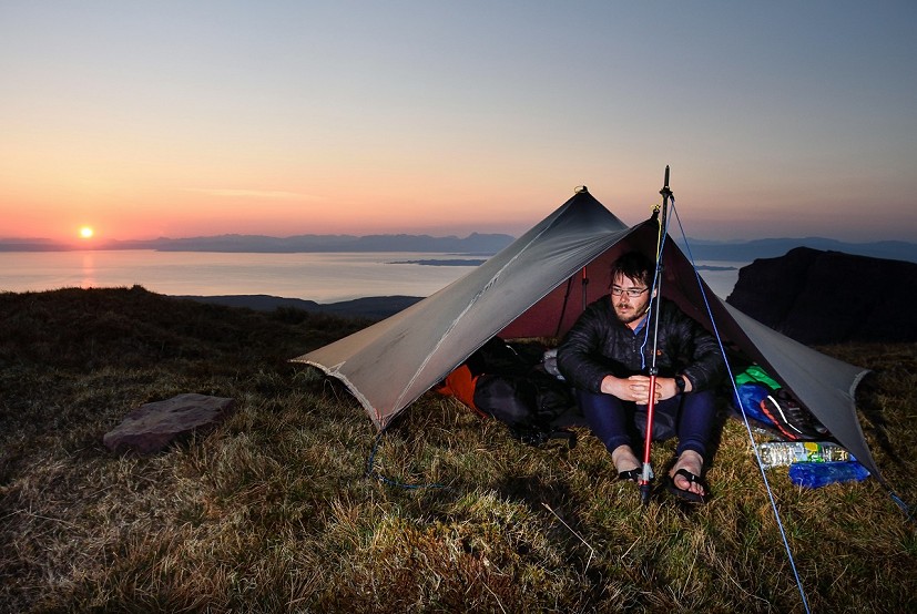 Summit camp on Creag a' Lain  © James Roddie