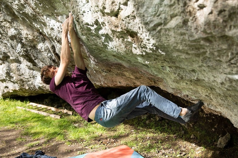 The Regulus makes clawing on steep rock easy  © Rob Greenwood - UKC