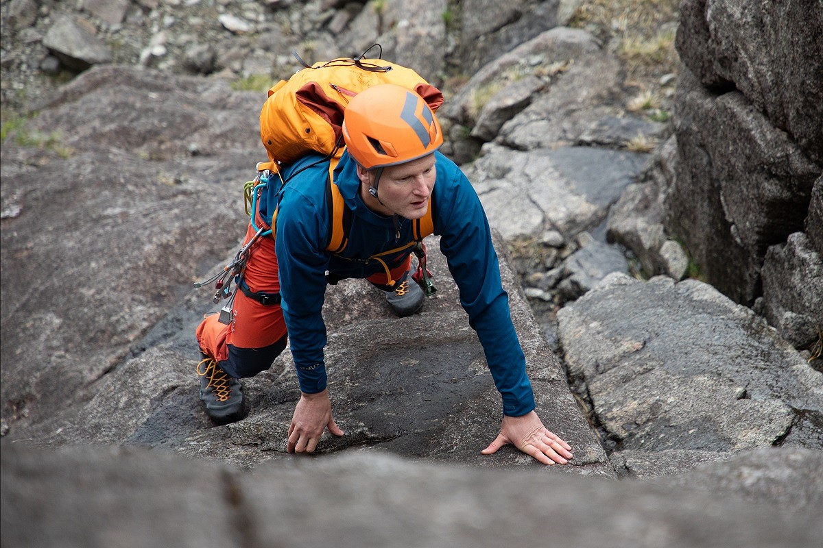 Mud, steep grass, wet rock - an approach shoe for UK use has to take a lot in its stride  © Nick Brown