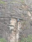Took 3 attempts to move through the crux, but pleased to say I walked away with all my quick draws, this time...