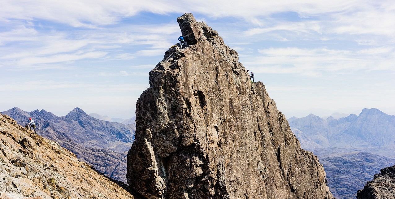 It's the toughest of the Munros - so how would he get on with the In Pinn?  © Adrian Trendall