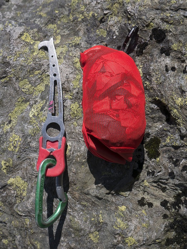 It packs down extremely small, perfect for bottom of the bag emergency jacket  © UKC Gear