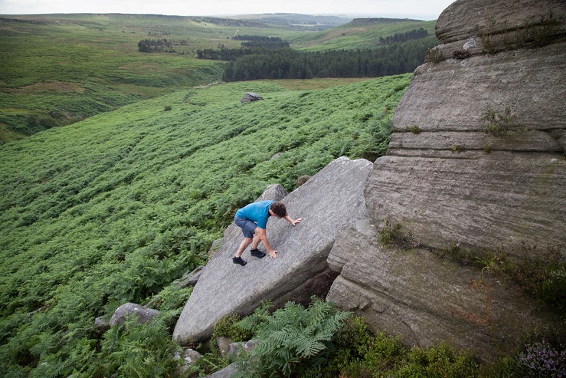 The Konseal's low profile nature makes it superbly sensitive on rock  © UKC Gear
