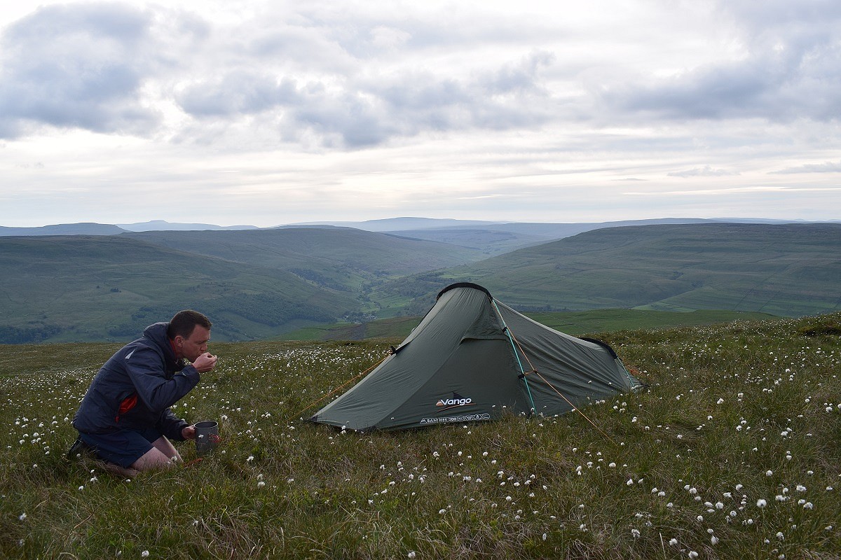 Camping on Buckden Pike in the Yorkshire Dales  © James Forrest