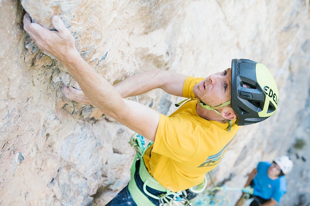 EDELRID athlete Tommy Caldwell putting the SALATHE to good use  © Edelrid