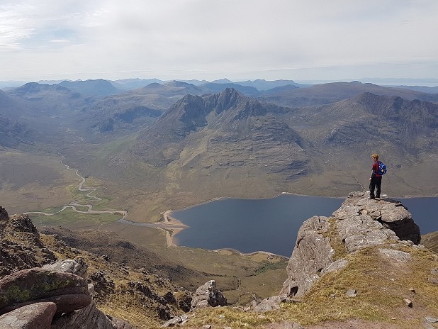An Teallach has magnificent views over Fisherfield  © Rosie Robson