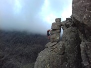 Cuillin Boulder Problem on the Window Buttress
