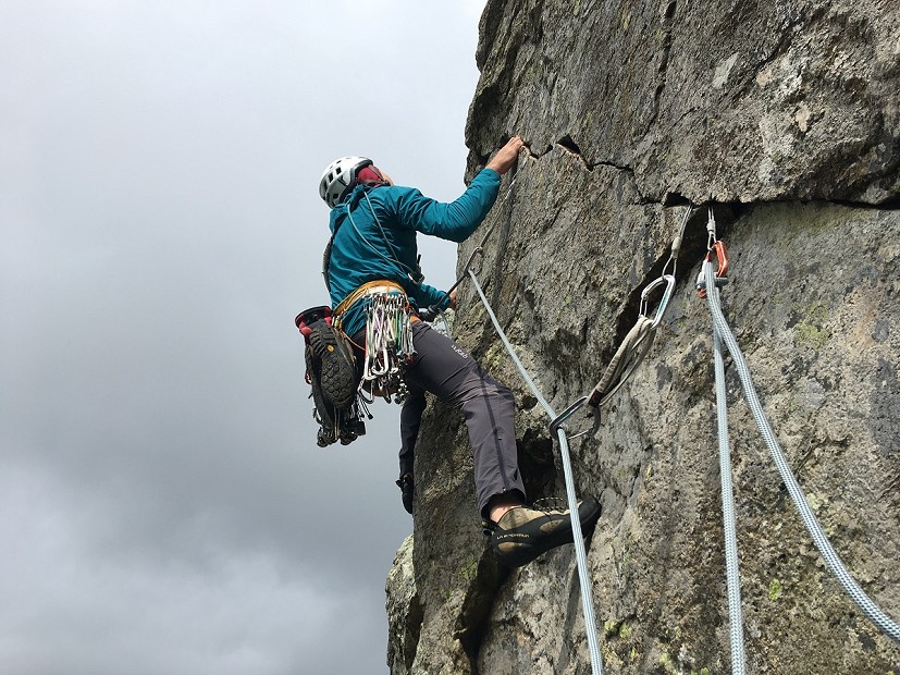 The Volta is a good durable triple-rated rope for UK trad  © Tom Ripley
