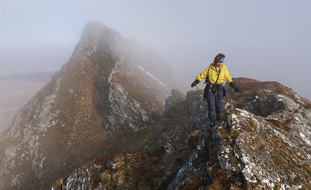 Heading for Seana Bhraigh, one of Scotland's more remote Munros  © Dan Bailey