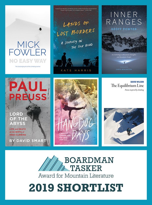 Boardman Tasker 2019 Shortlist  © UKC News